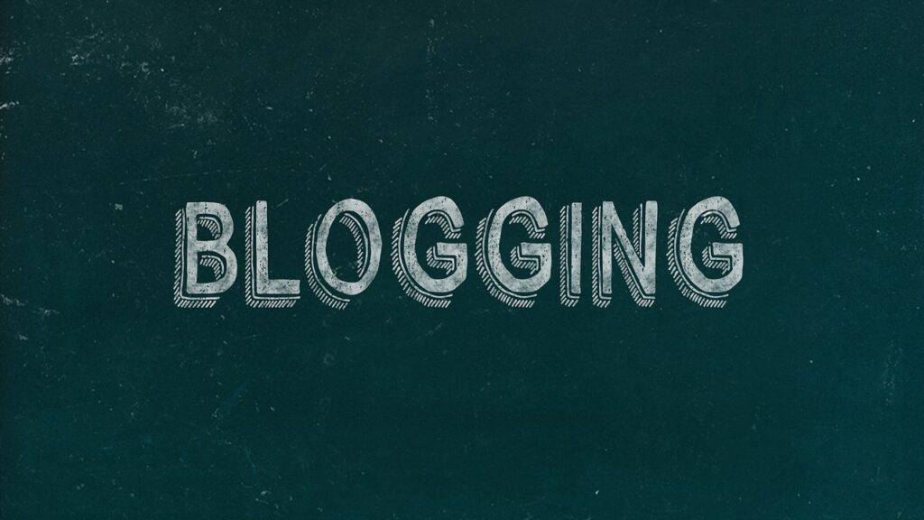 blogging is one of the business ideas that never existed 25 years ago